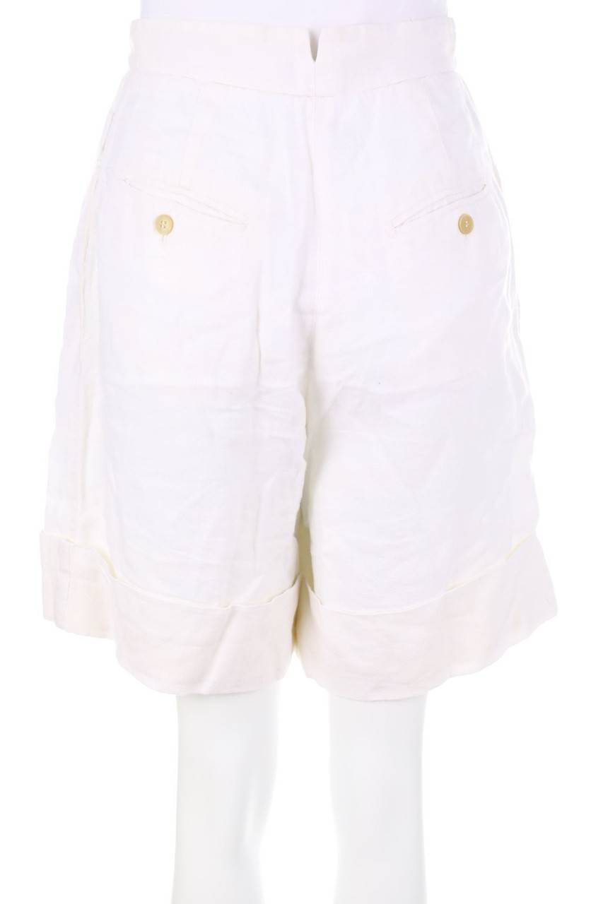 Carou Max Mara Bermuda-Shorts Aus Leinen