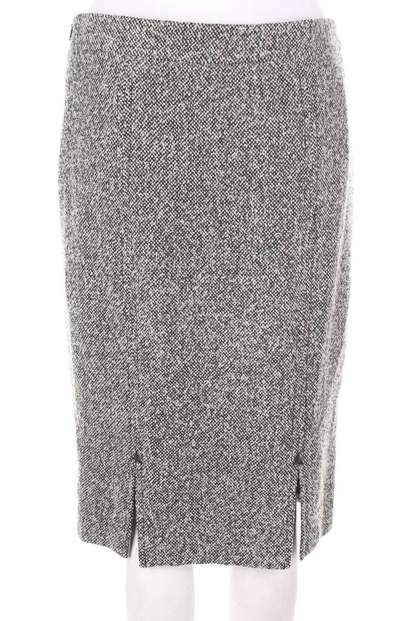 Carou Max Mara Bleistift-Rock Aus Schurwoll-Mix