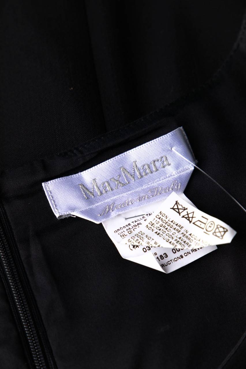 Carou Max Mara Kleid Mit Schurwolle