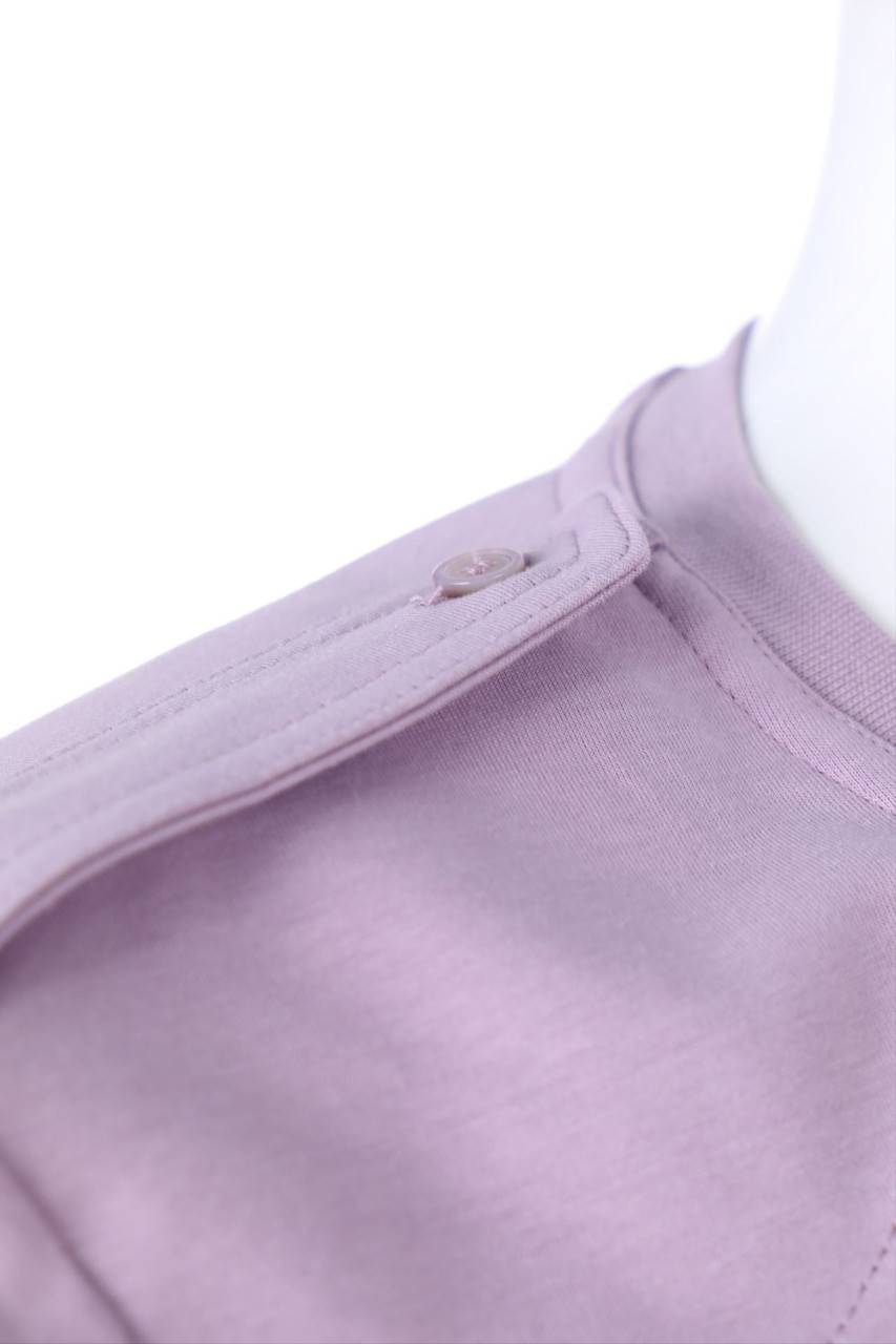 Carou Max Mara Kurzarm-Shirt Mit Riegeln