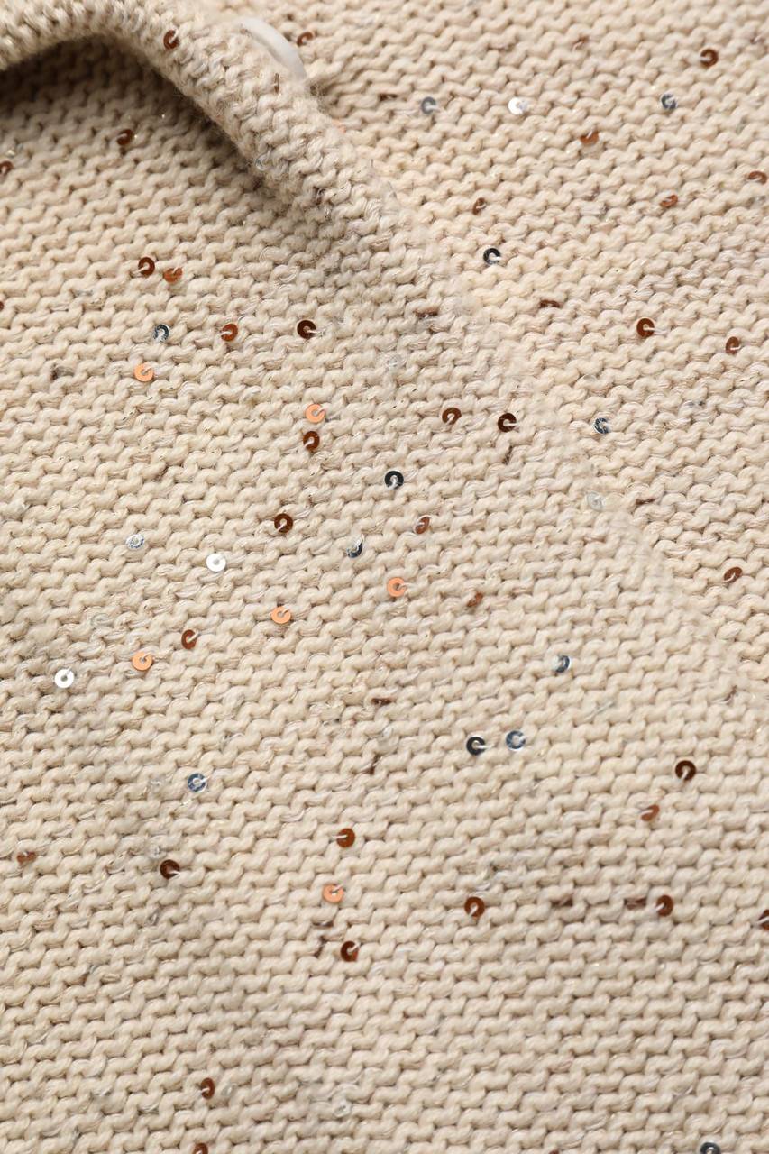 Carou Max Mara WEEKEND Cardigan Mit Pailletten