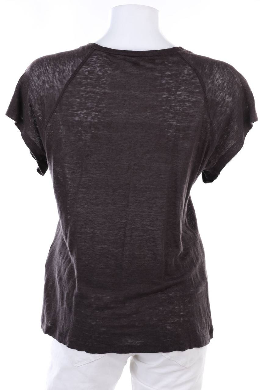 Carou Max Mara WEEKEND Kurzarm-Shirt Mit Perlen