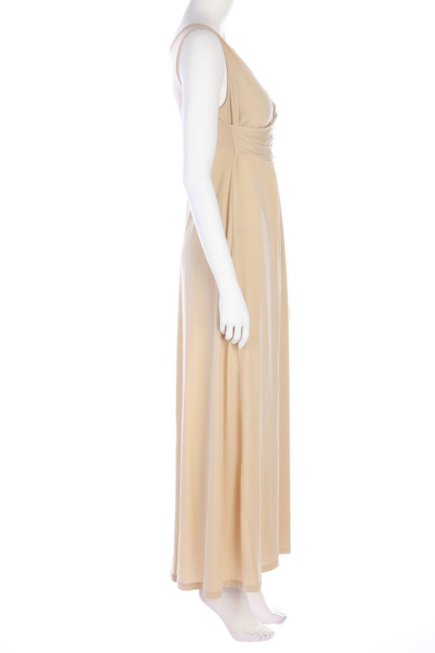 Carou Max Mara WEEKEND Maxi-Kleid Mit Raffungen