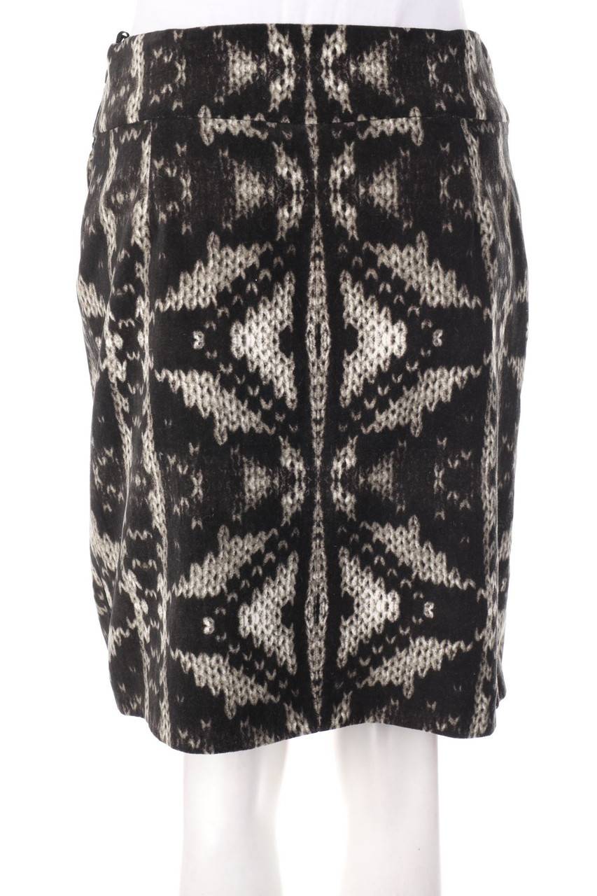 Carou Max Mara WEEKEND Samt-Rock Mit Print