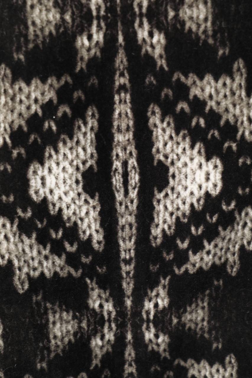Carou Max Mara WEEKEND Samt-Rock Mit Print