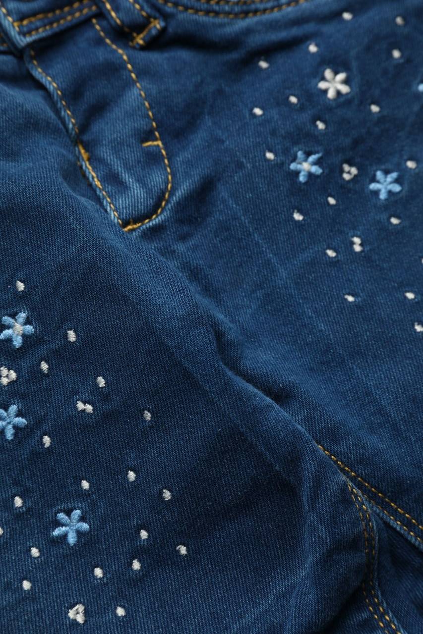 Carou Mayoral Jeans Mit Stickereien