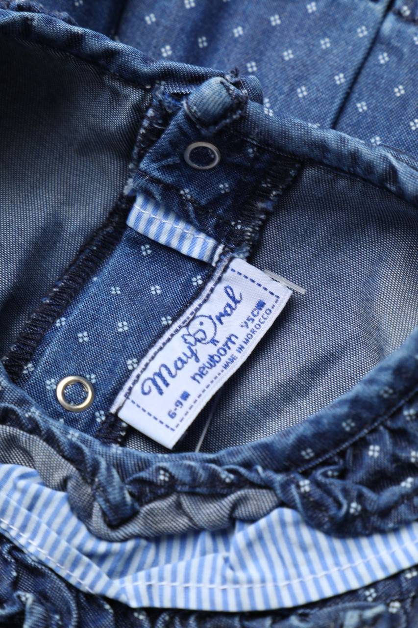 Carou Mayoral Kleid In Denim-Optik