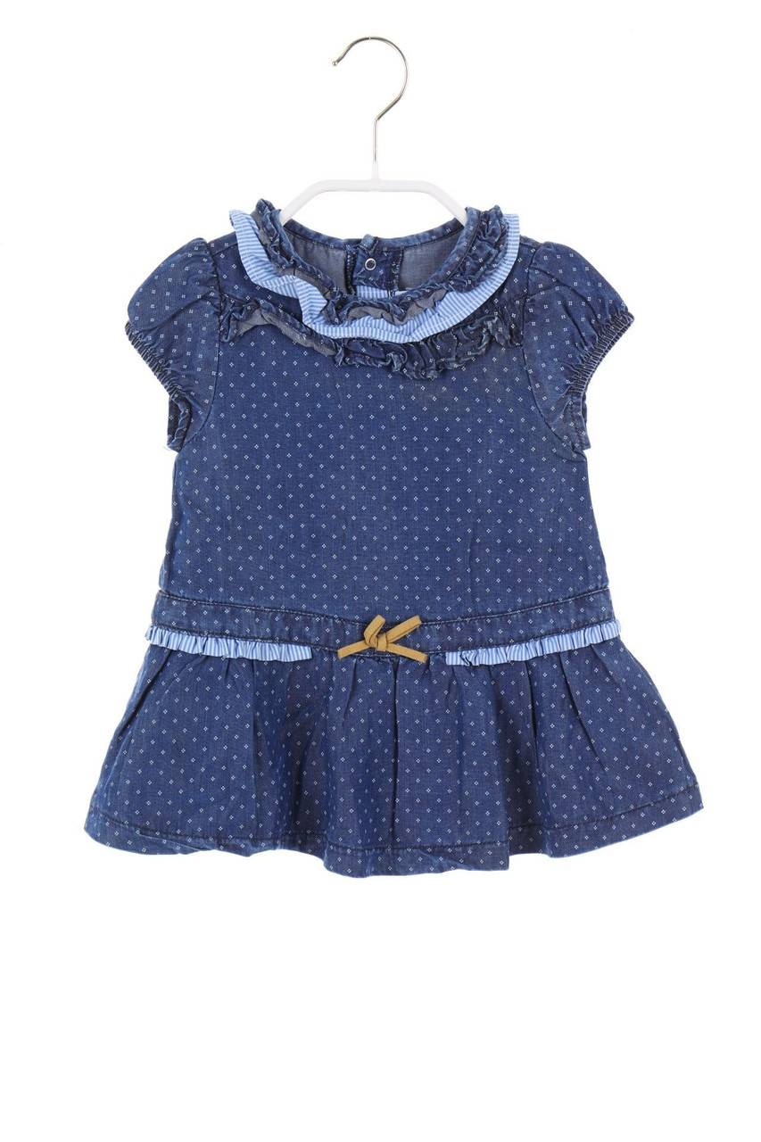 Carou Mayoral Kleid in Denim-Optik