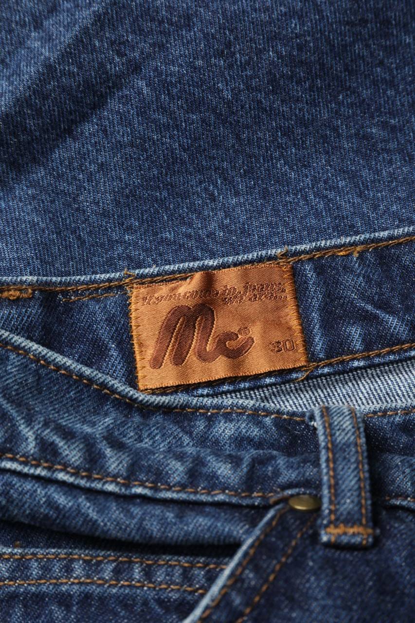 Carou MC Vintage-Dark Denim Straight Cut Jeans