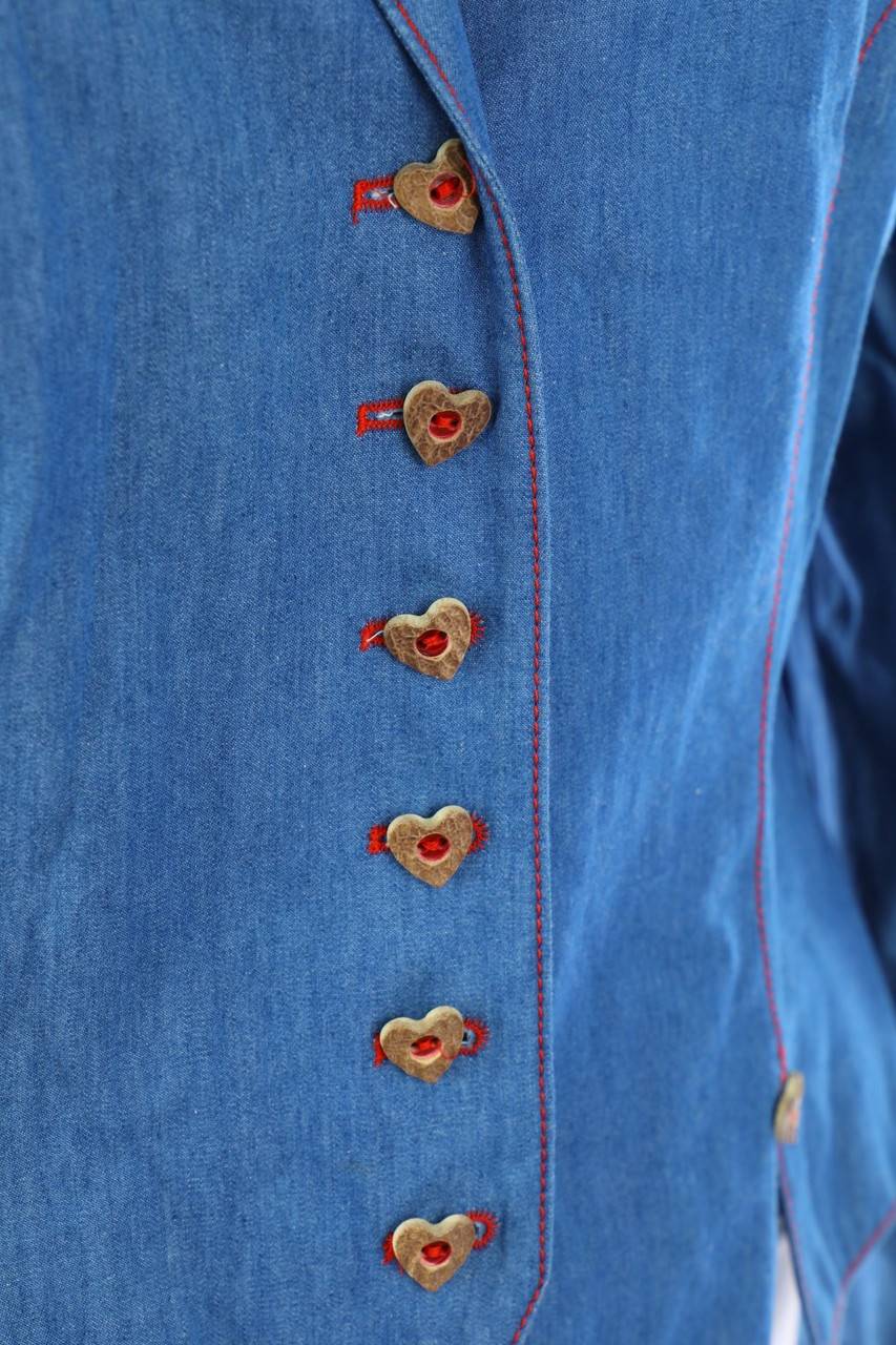 Carou MEICO Blazer Mit Puffärmeln