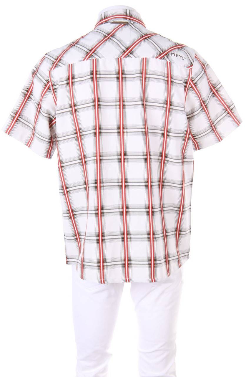 Carou Meru Kurzarm-Hemd Mit Karo-Muster