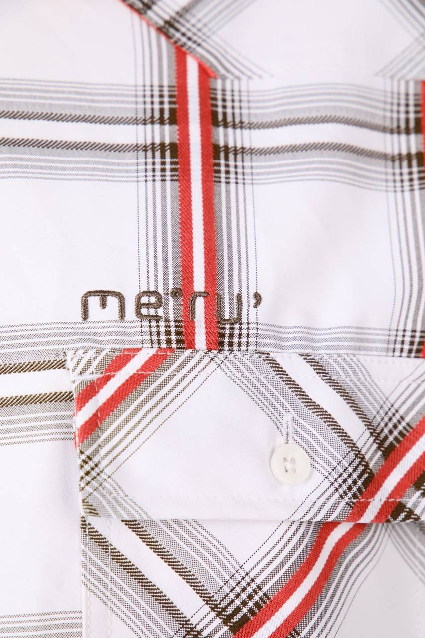 Carou Meru Kurzarm-Hemd Mit Karo-Muster