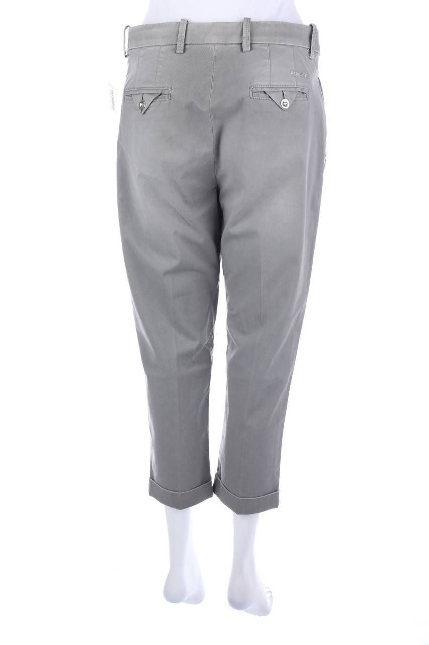 Carou MET Cropped-Bundfaltenhose