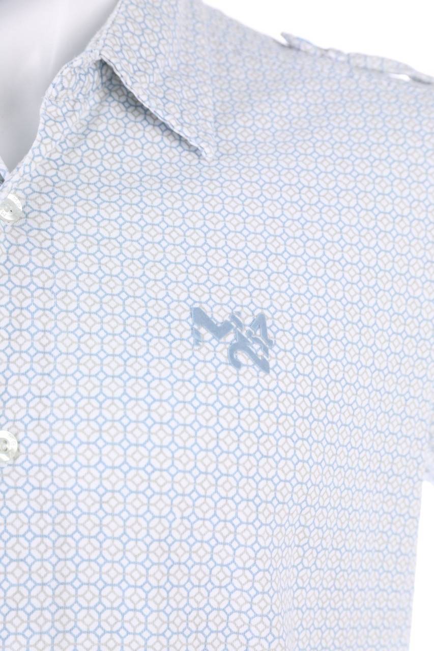 Carou MEXX Kurzarm-Hemd Mit Schulter-Riegeln