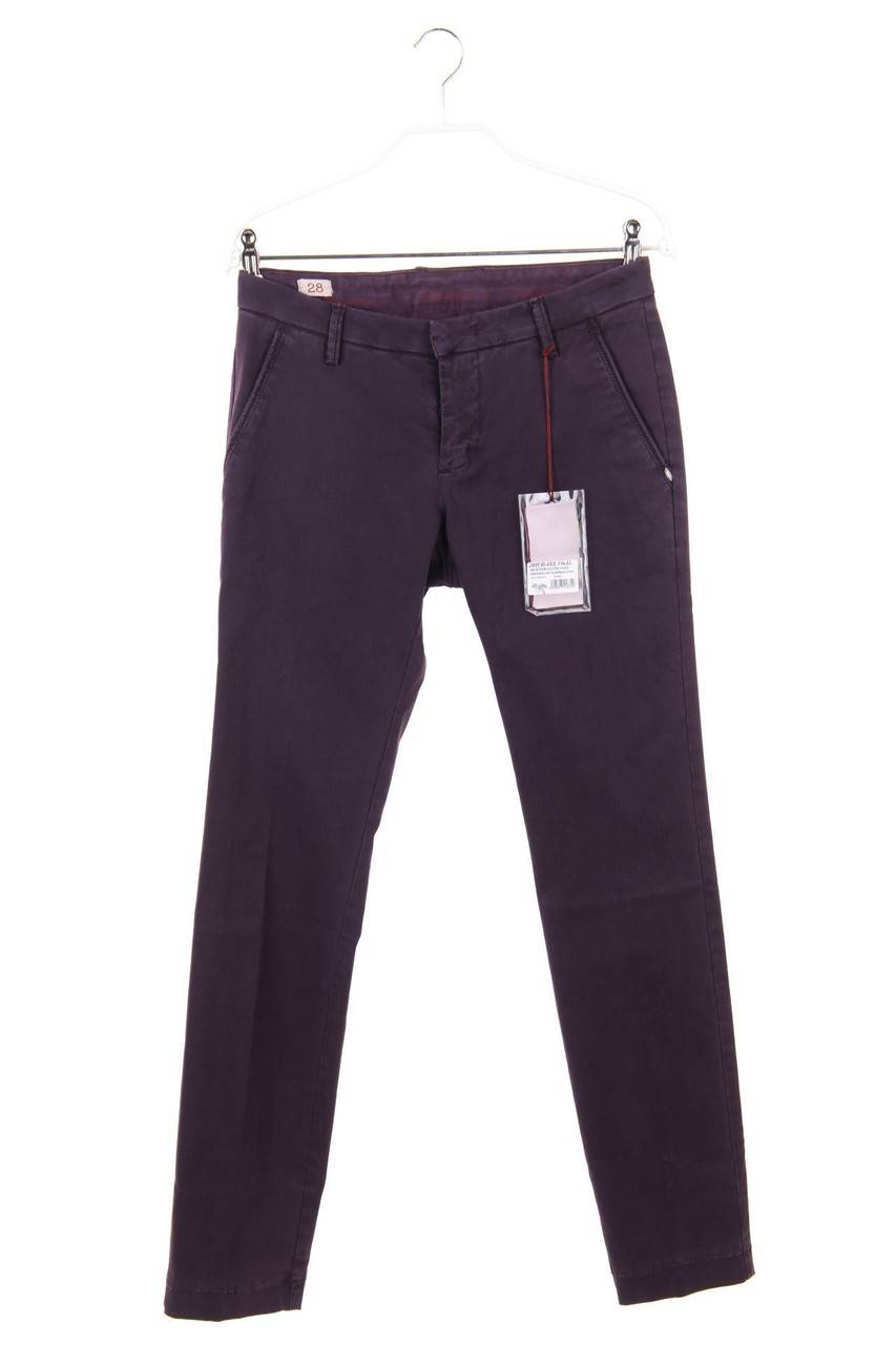 Carou Michael Coal Chino-Hose aus Baumwoll-Mix