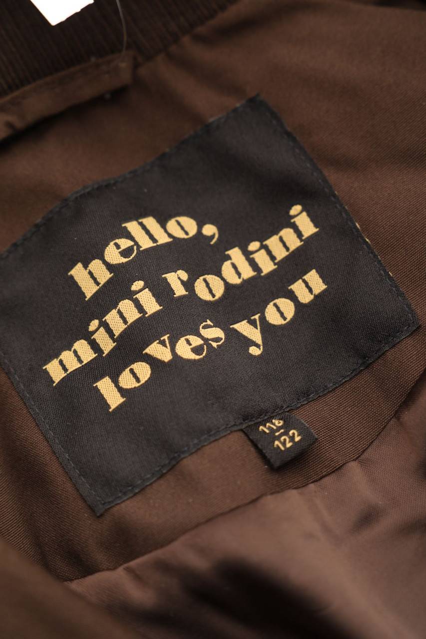 Carou Mini Rodini Mantel Mit Kapuze