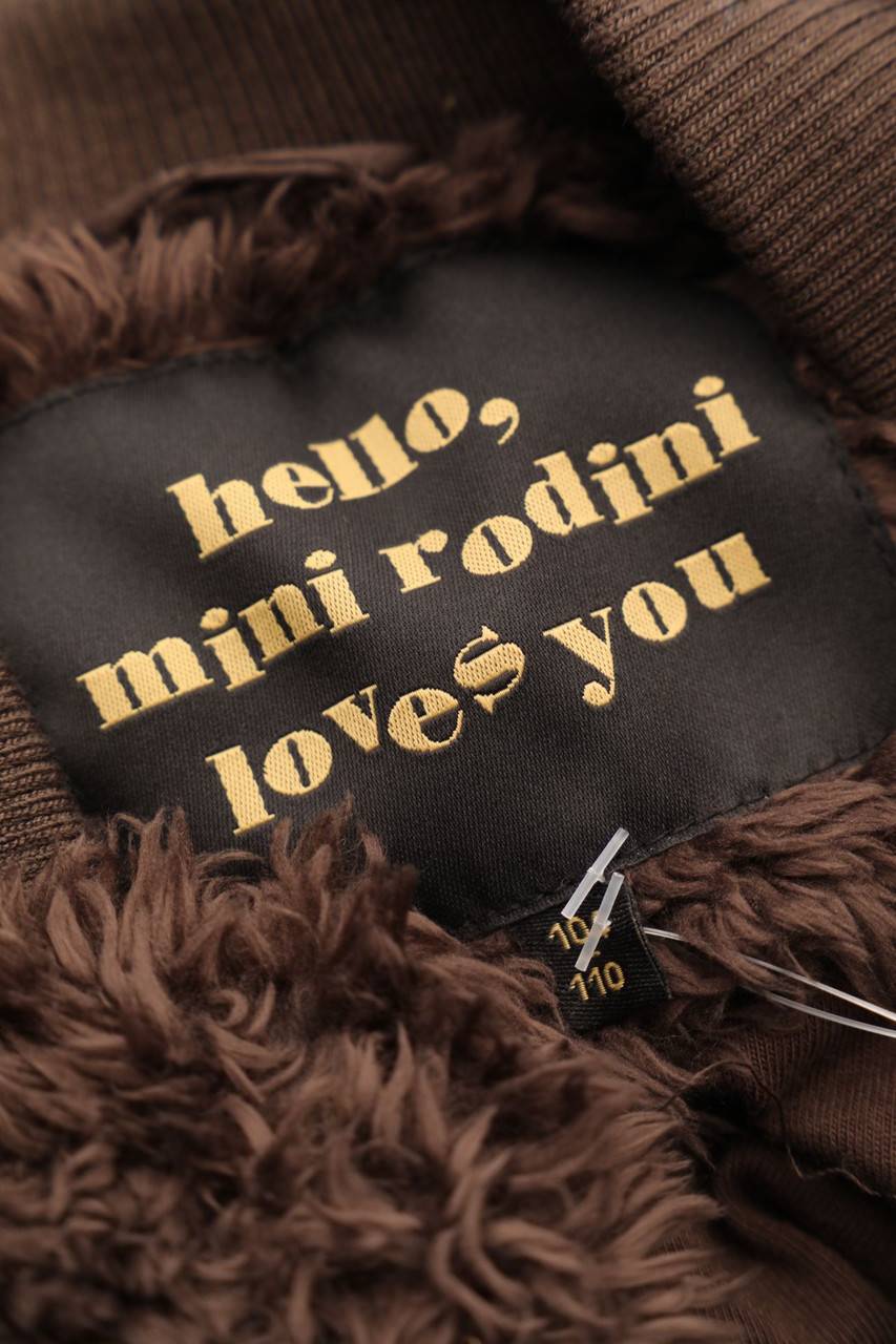 Carou Mini Rodini Teddy-Jacke