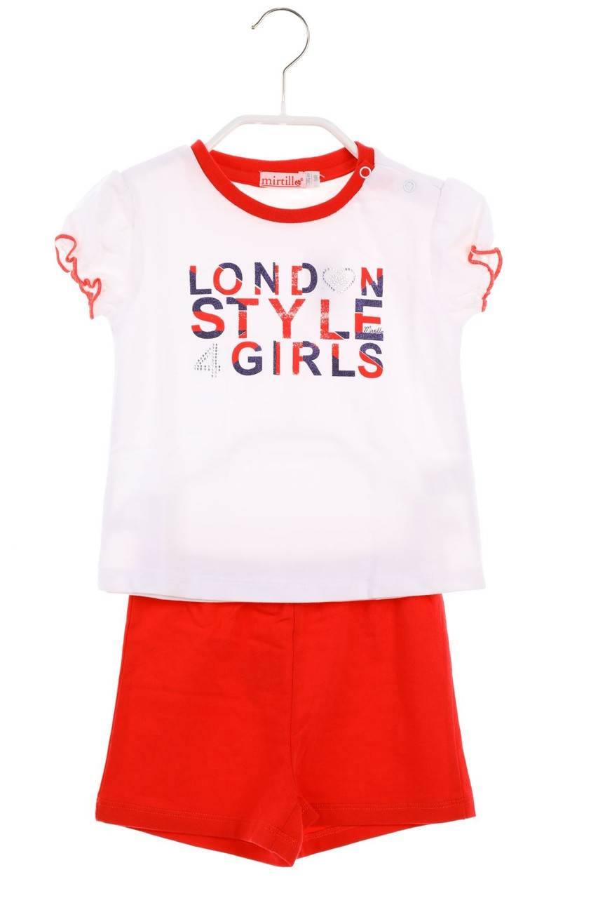 Carou mirtillo Kombination mit Statement-Print