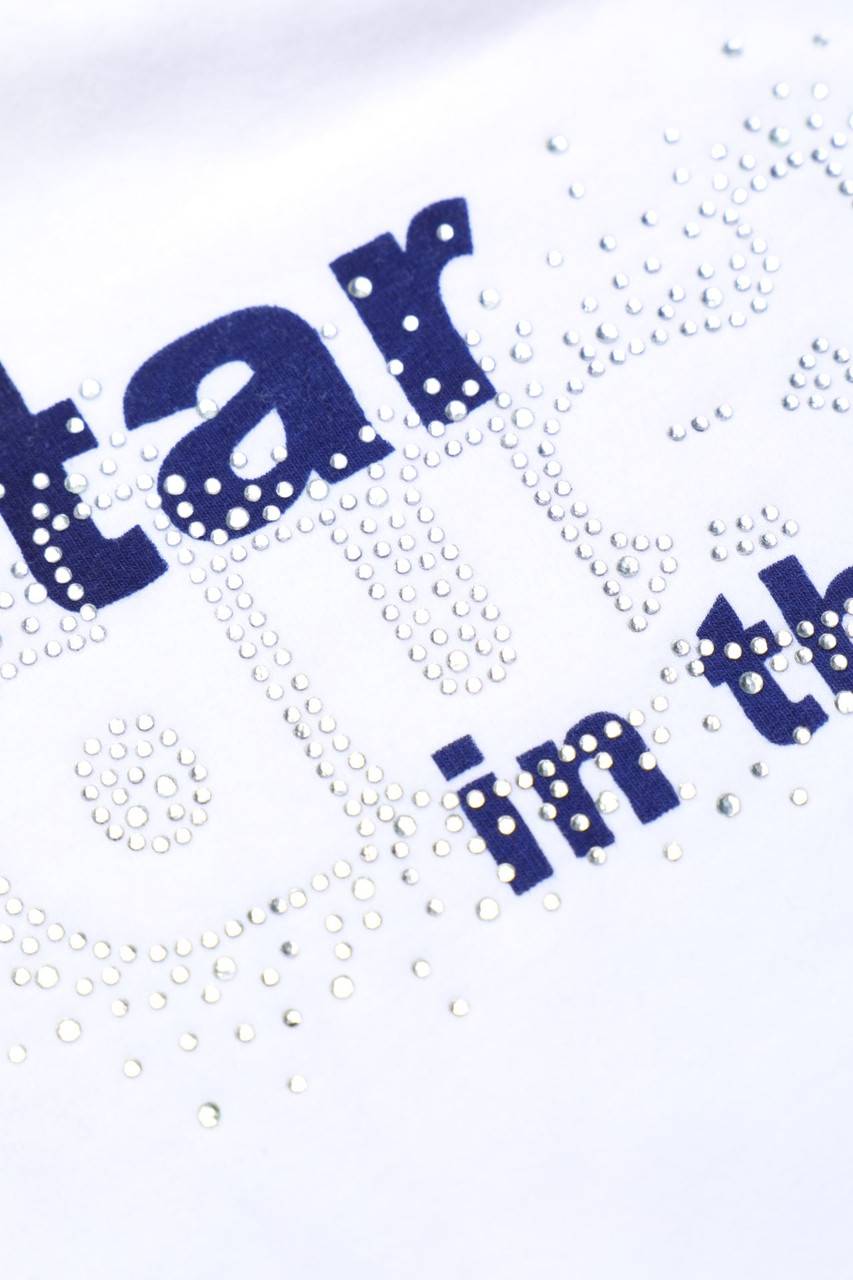 Carou Mirtillo Kombination Mit Strass-Steinen
