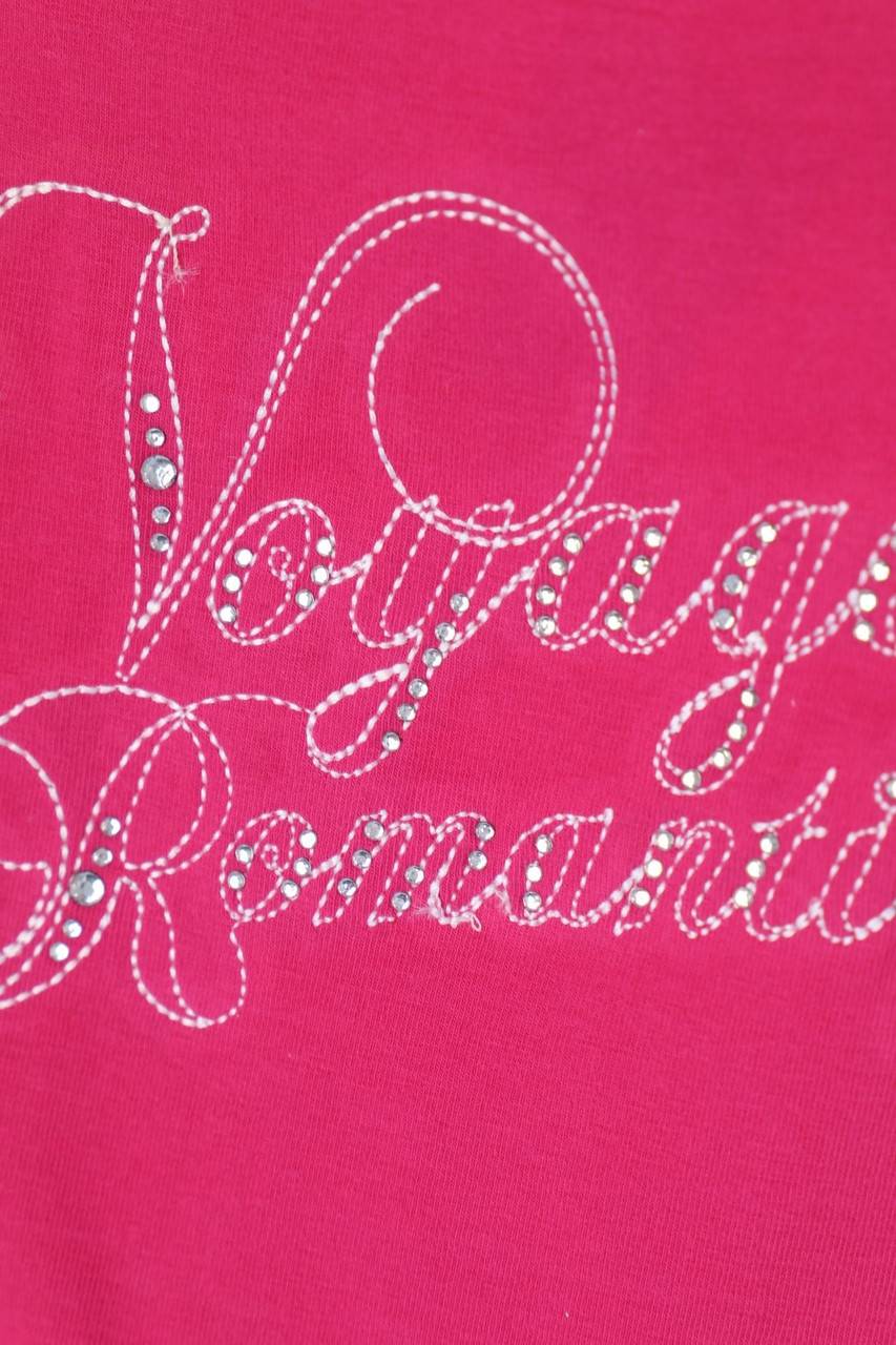 Carou Mirtillo T-Shirt Mit Strass-Steinen