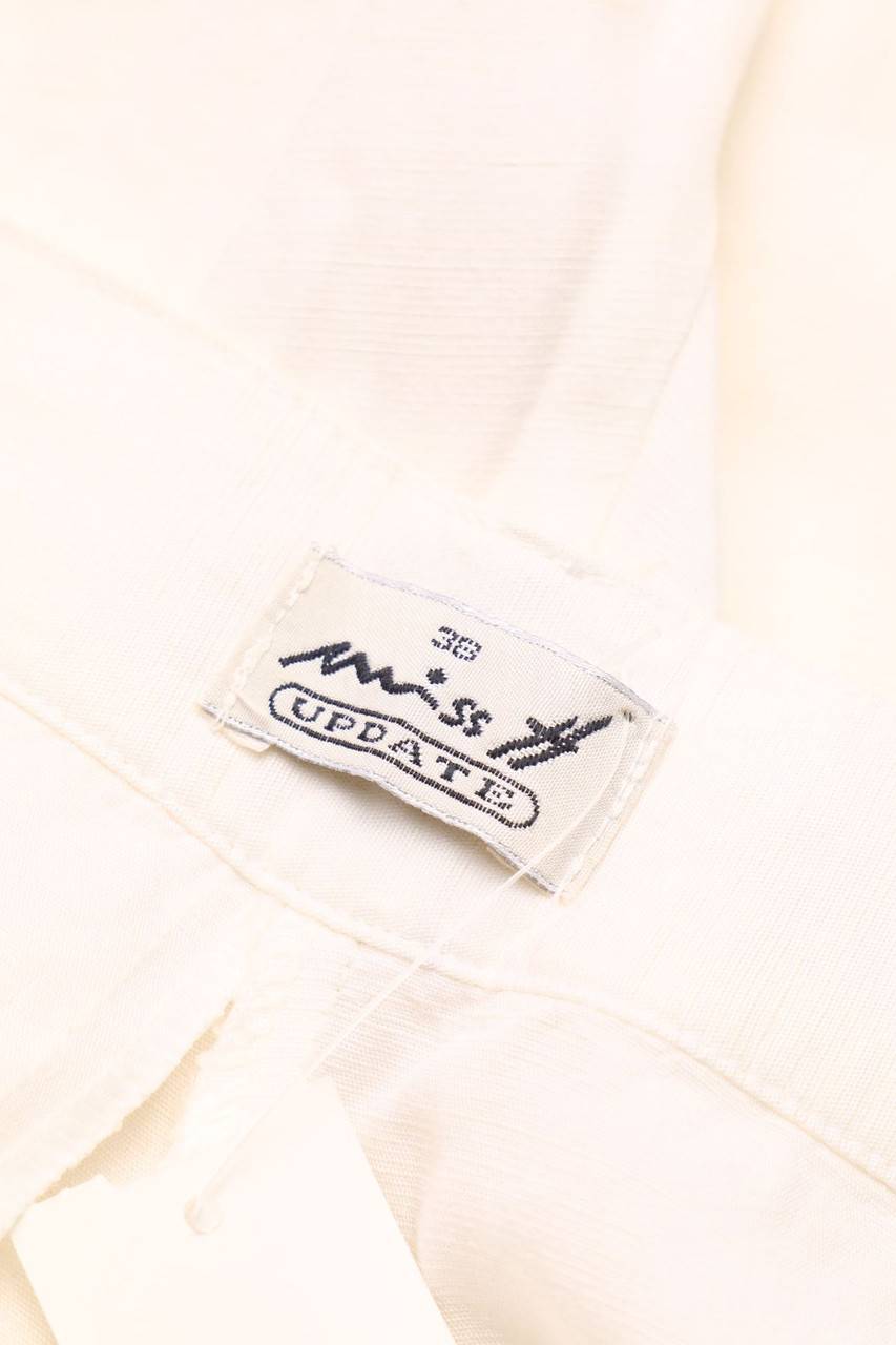 Carou Miss H. Vintage-Bermuda-Shorts Mit Leinen