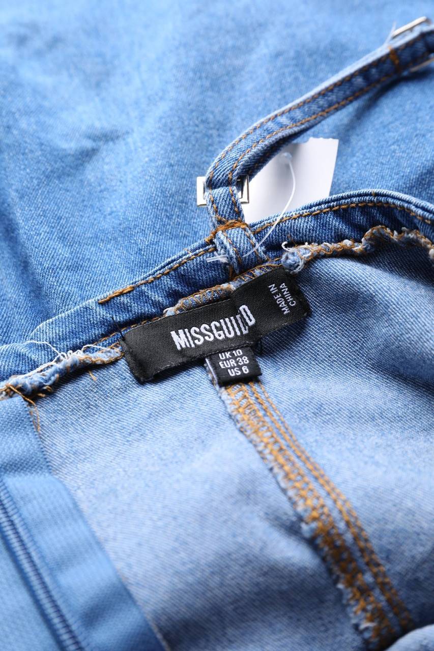 Carou MISSGUIDED Mini-Jeanskleid