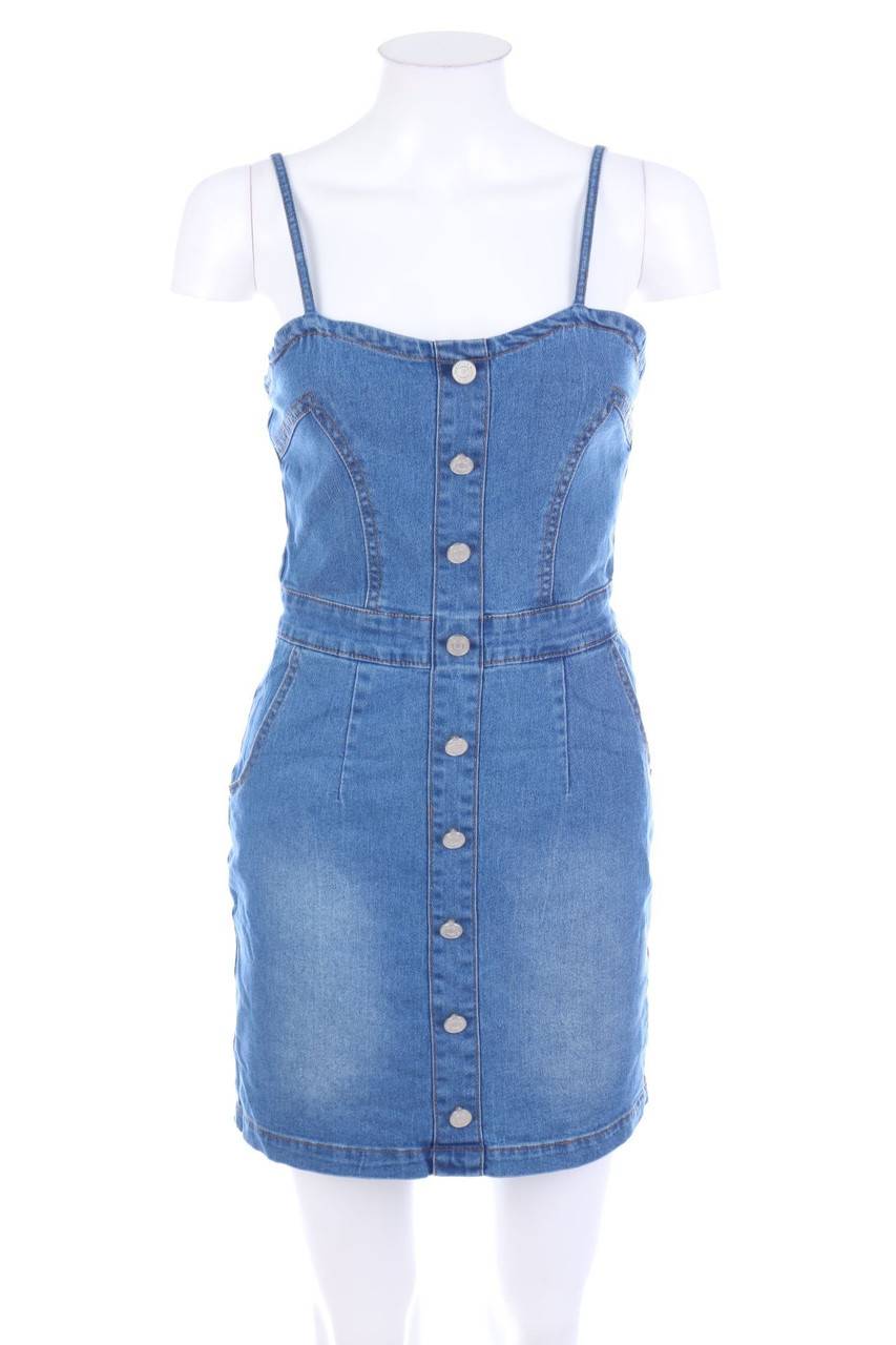 Carou MISSGUIDED Mini-Jeanskleid