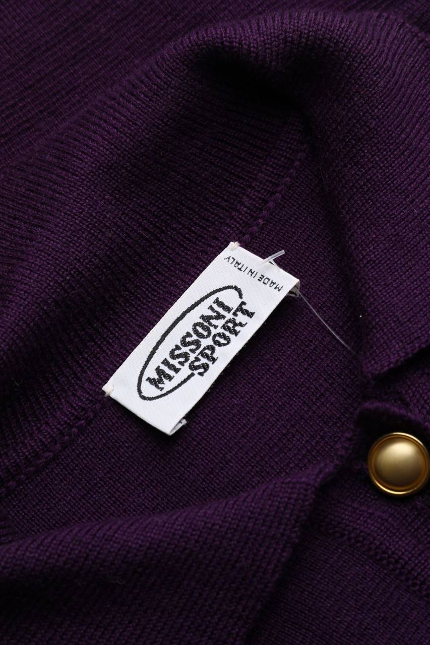 Carou MISSONI SPORT Polo-Pullover Aus Wolle