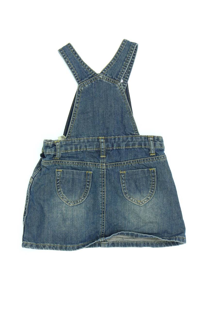Carou Mon Coeur Denim-Latz-Kleid