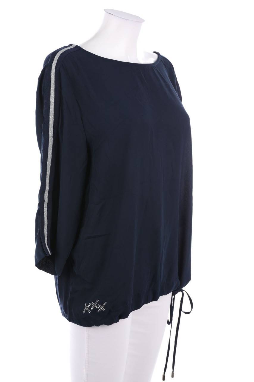 Carou Monari Bluse Mit 3/4-Ärmel Mit Tunnelzug