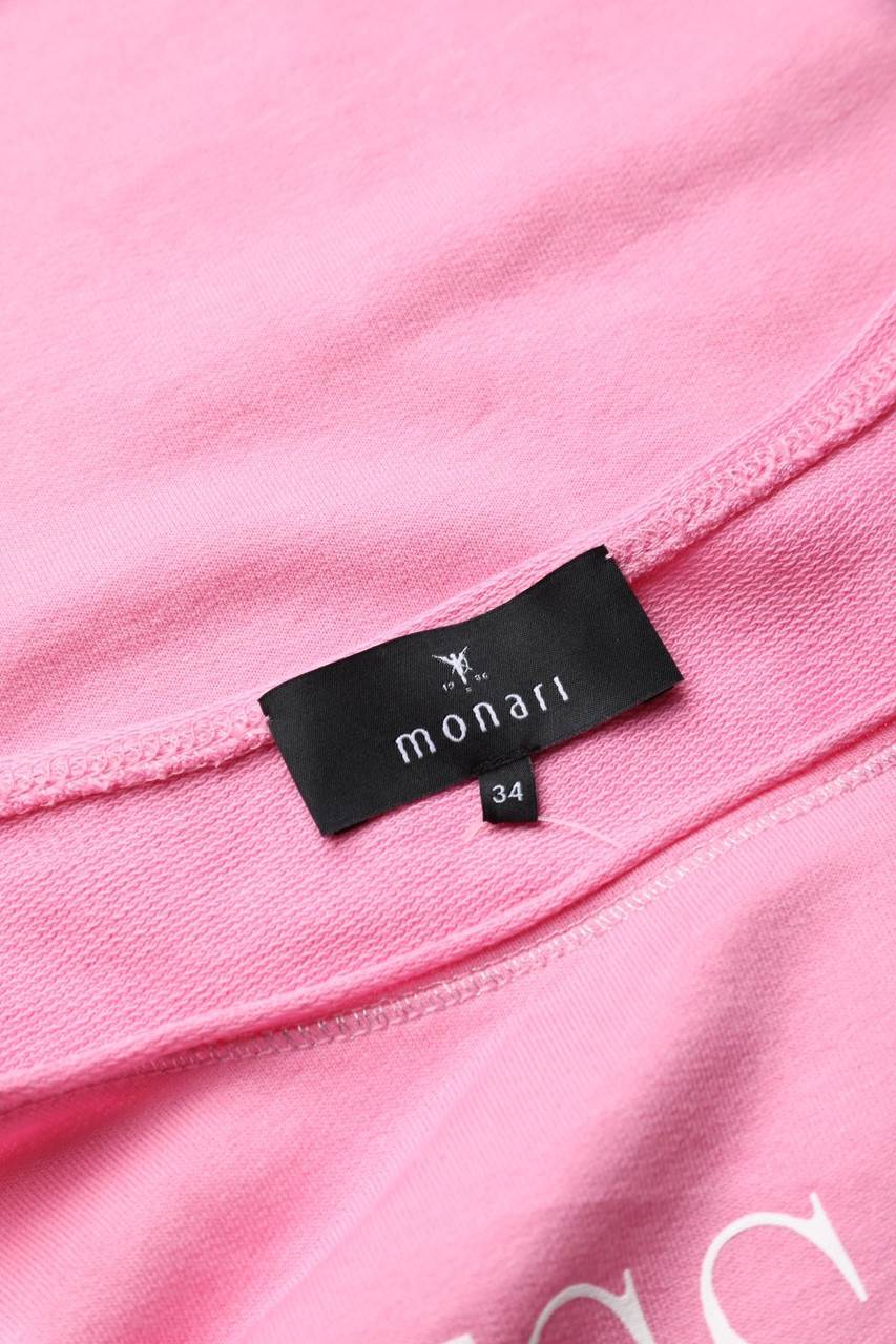 Carou Monari Kurzarm-Shirt Mit Statement-Print