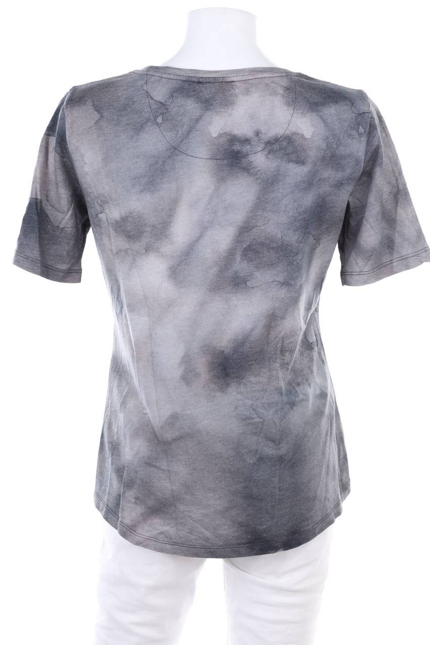 Carou Monari Kurzarm-Shirt Mit Strass-Steinen