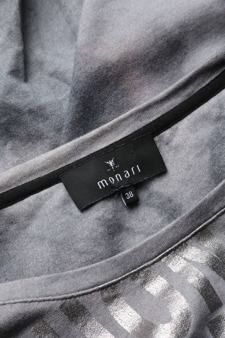 Carou Monari Kurzarm-Shirt Mit Strass-Steinen