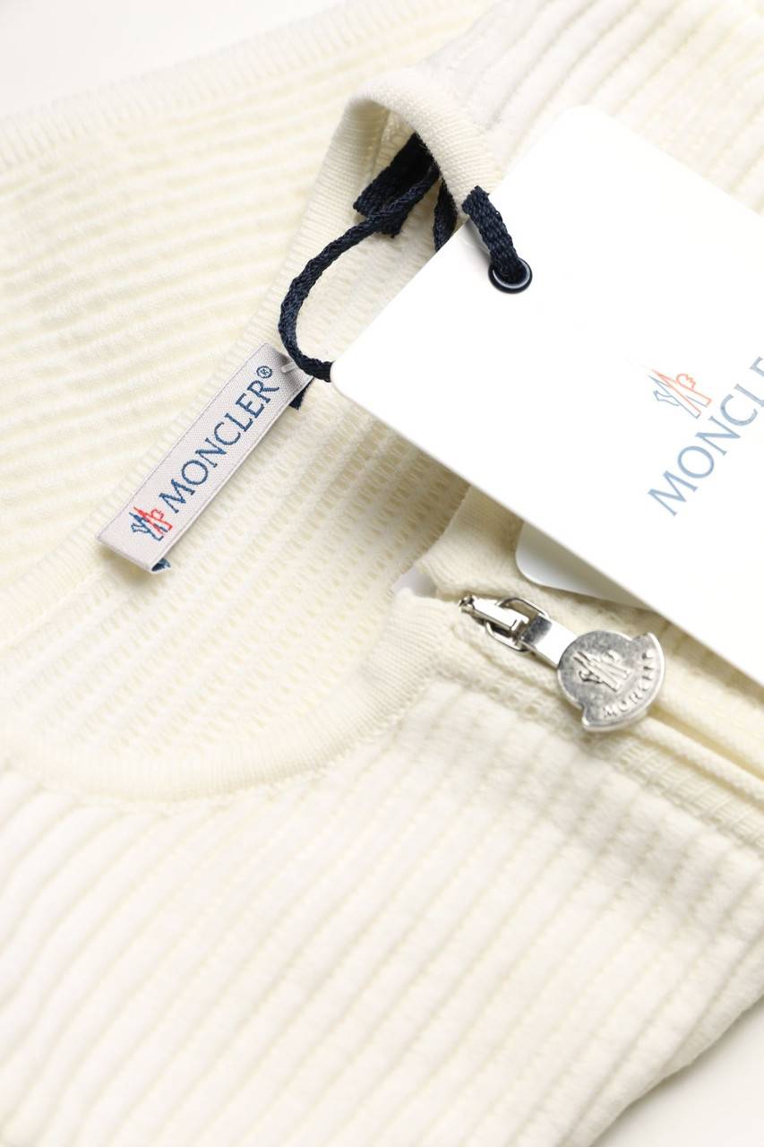 Carou Moncler Kurzarm-Strickjacke