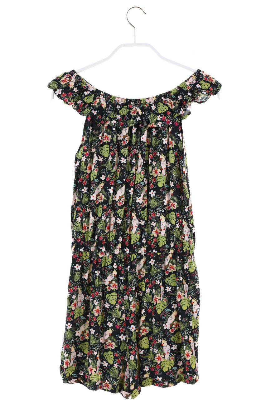 Carou MONOPRIX TEENS Playsuit Mit Tropical Print