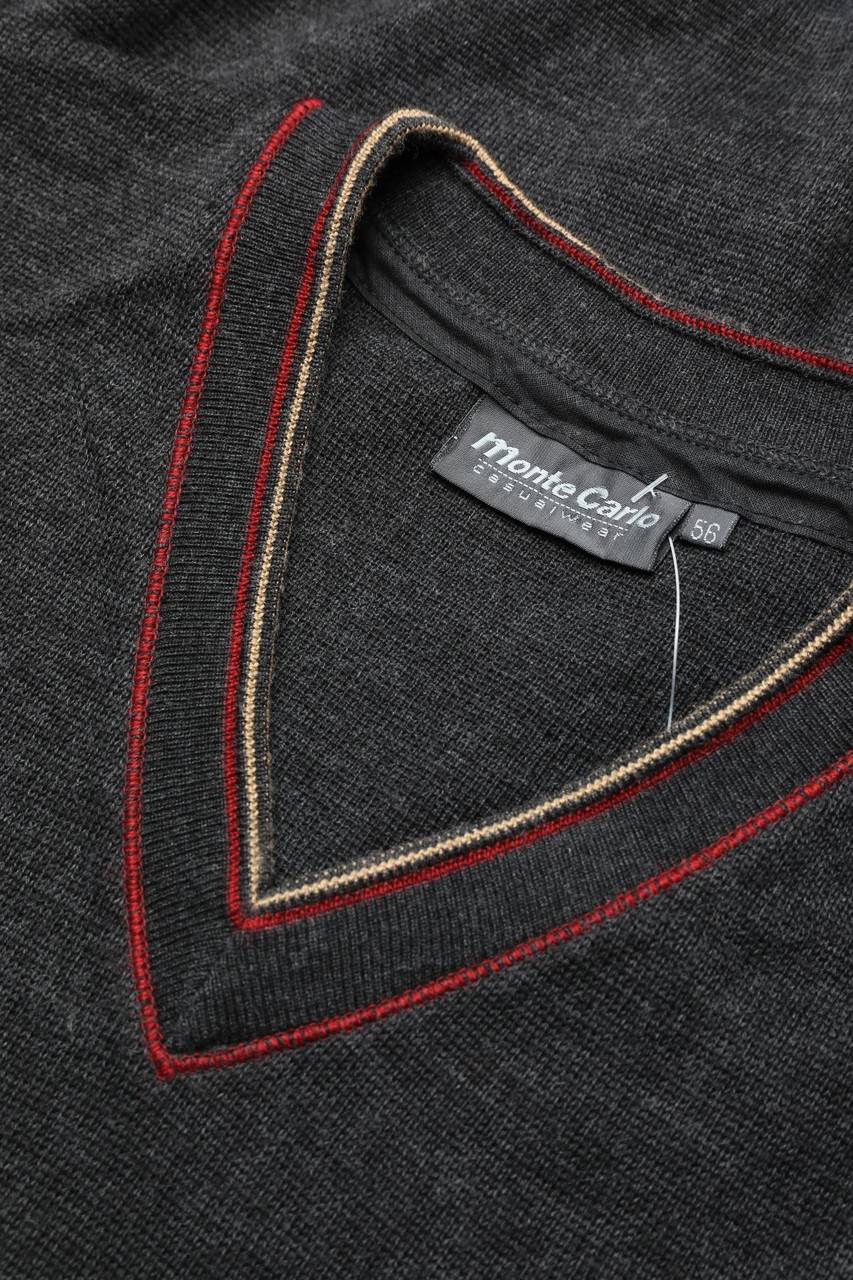 Carou MONTE CARLO V-Neck-Pullover Aus Woll-Mix