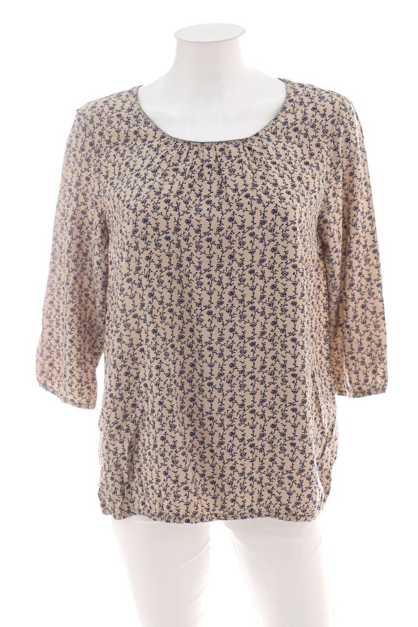 Carou MONTEGO Hemd-Bluse mit 3/4-Ärmel