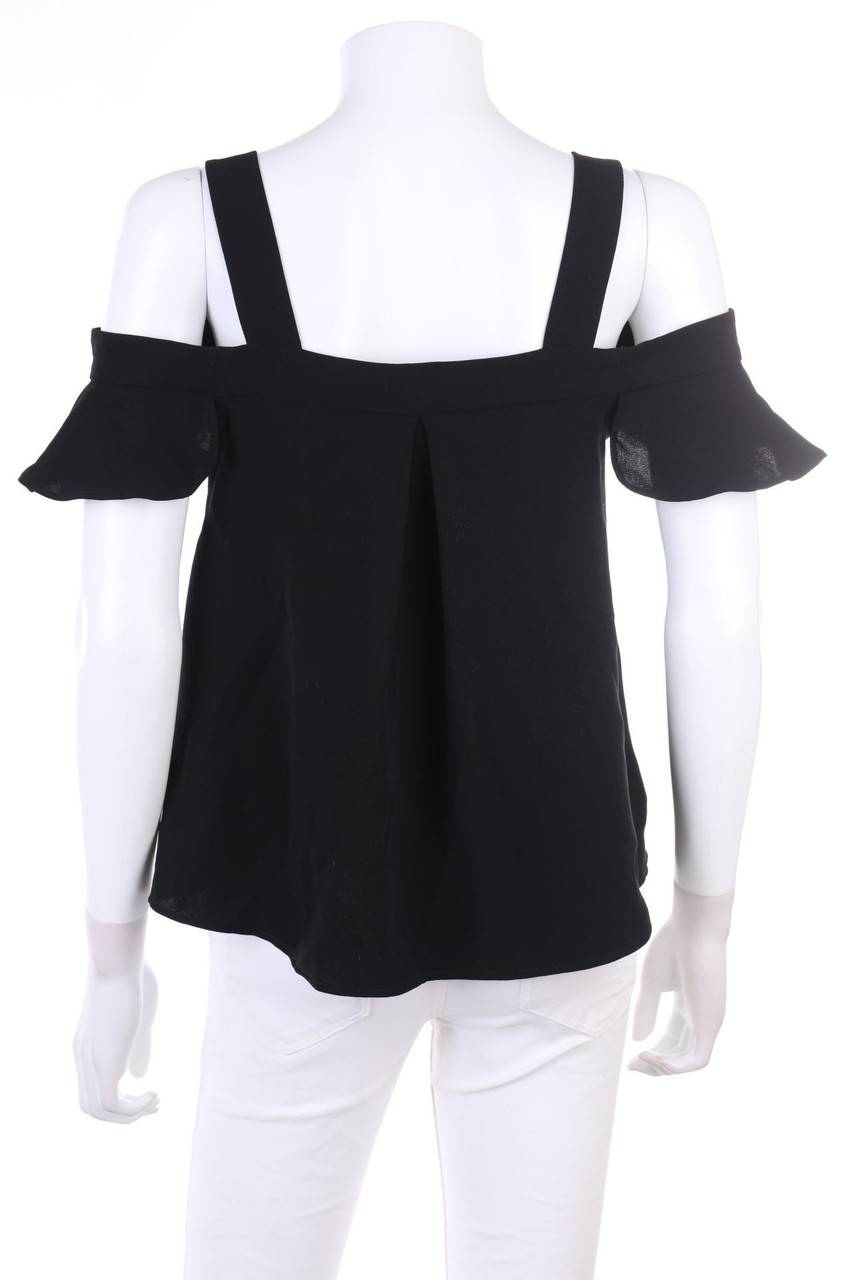 Carou MORGAN Cold-Shoulder-Top Mit Volants