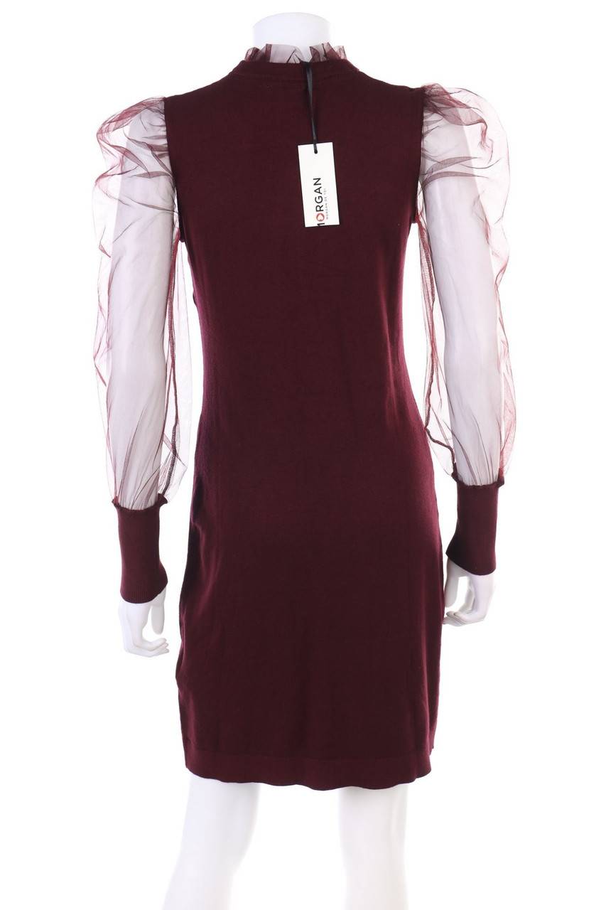 Carou MORGAN Kleid Mit Mesh-Einsatz
