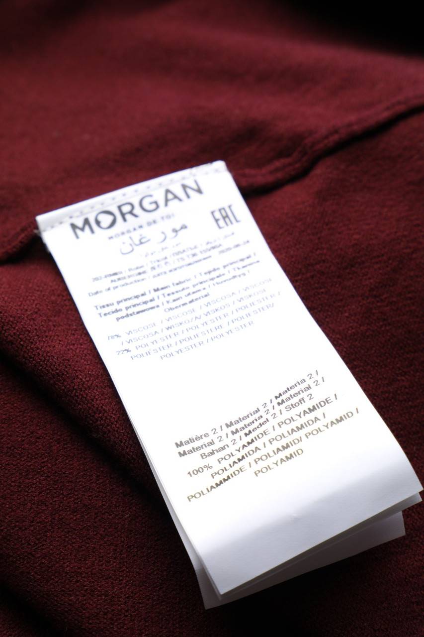 Carou MORGAN Kleid Mit Mesh-Einsatz