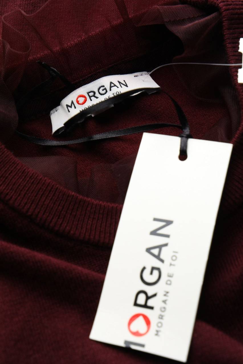 Carou MORGAN Kleid Mit Mesh-Einsatz