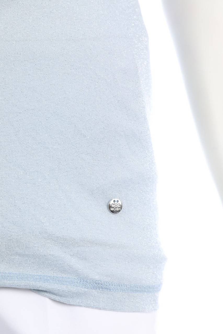 Carou MOS MOSH Glitzer-Kurzarm-Shirt