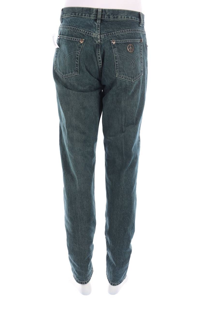Carou MOSCHINO JEANS Slim Jeans Mit Logo-Knöpfen