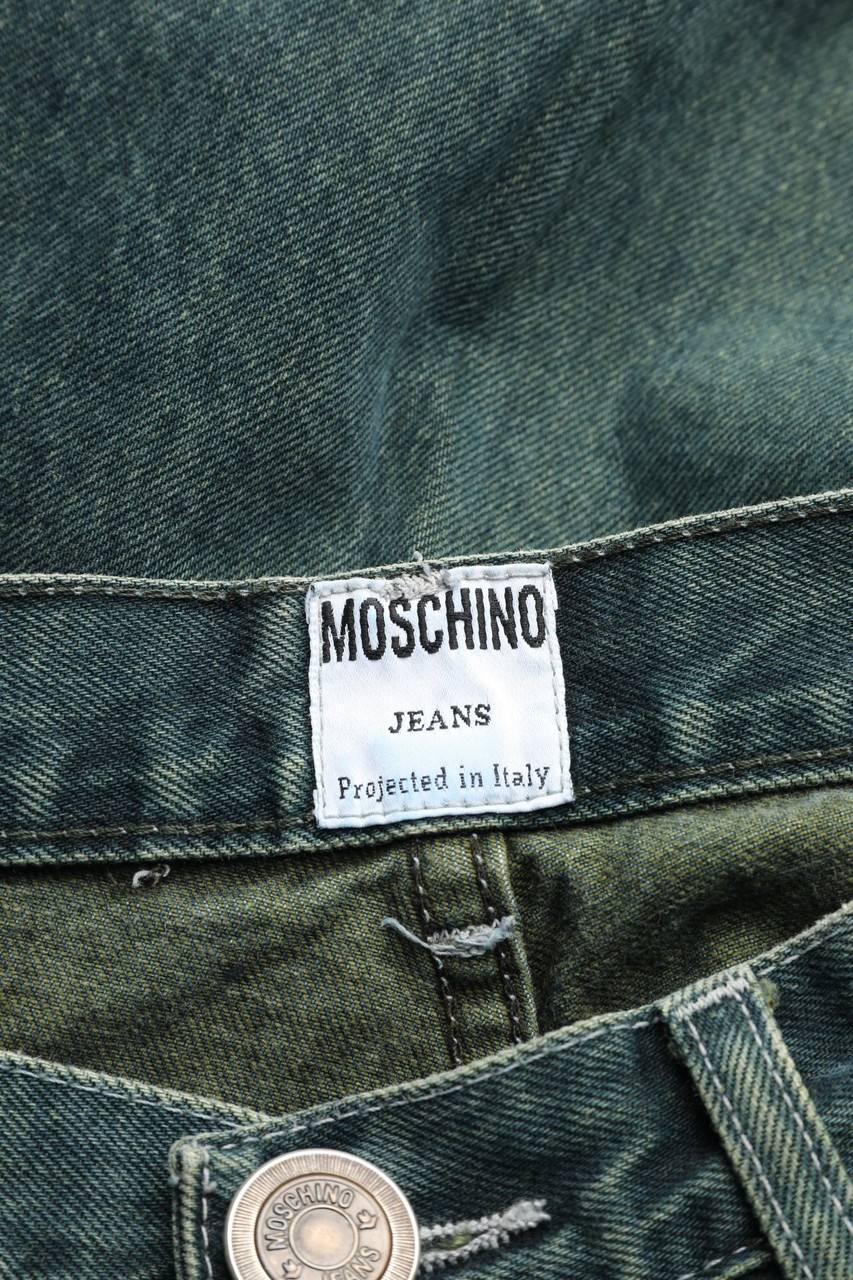 Carou MOSCHINO JEANS Slim Jeans Mit Logo-Knöpfen