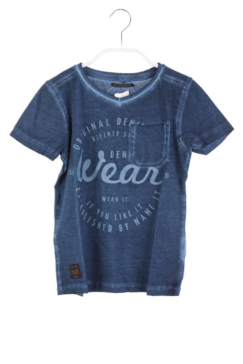 Carou name it Garment Dyed-T-Shirt mit Print