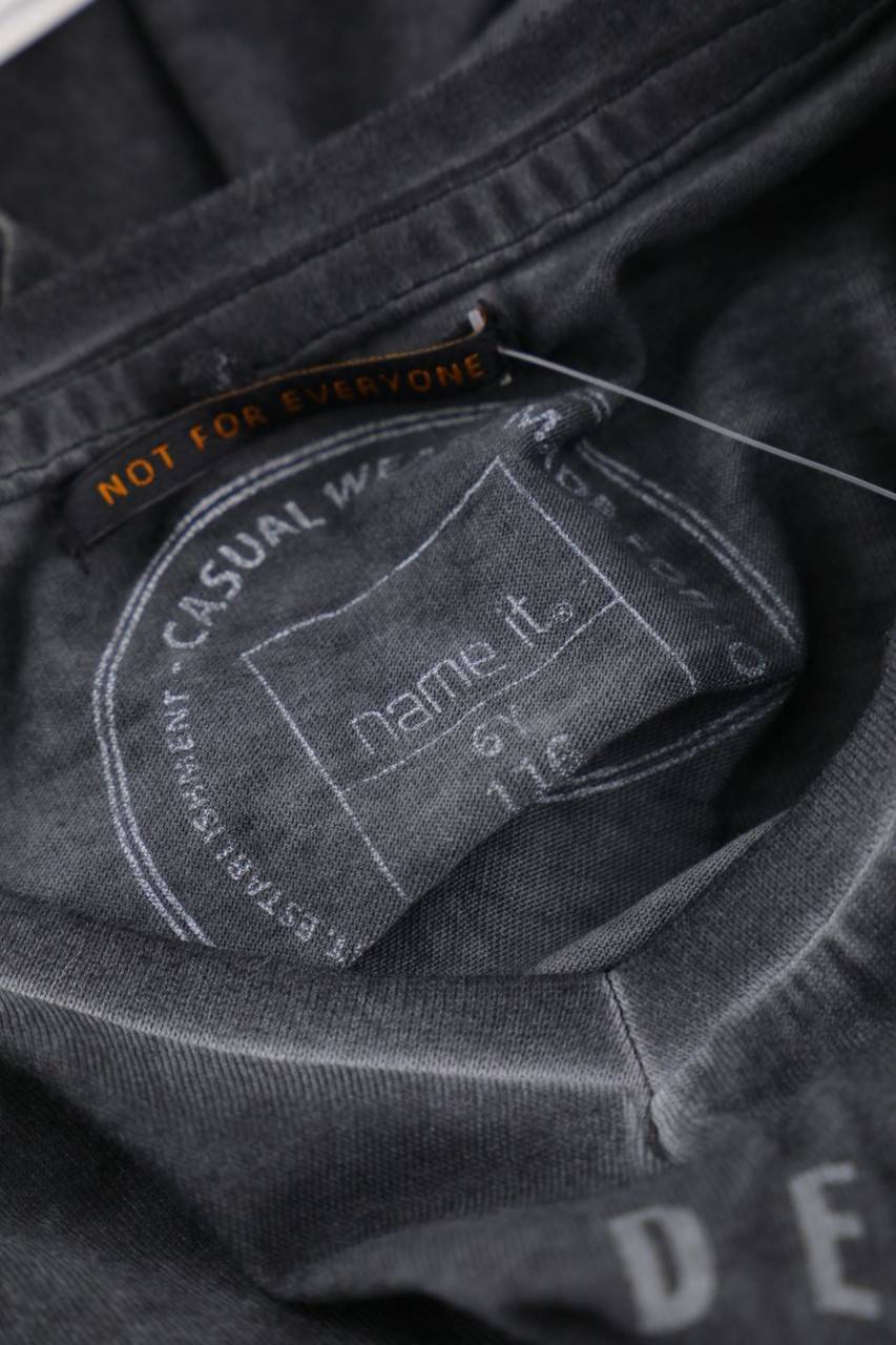 Carou Name It Garment Dyed-T-Shirt Mit Print