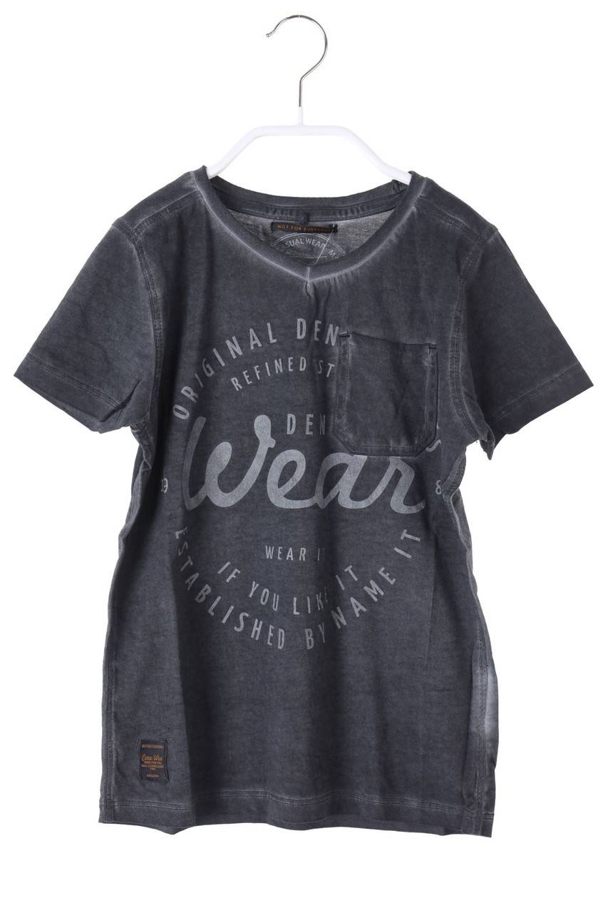 Carou name it Garment Dyed-T-Shirt mit Print