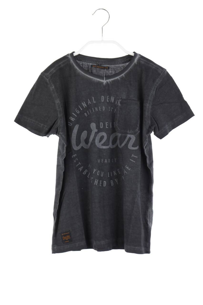 Carou name it Garment Dyed-T-Shirt mit Print