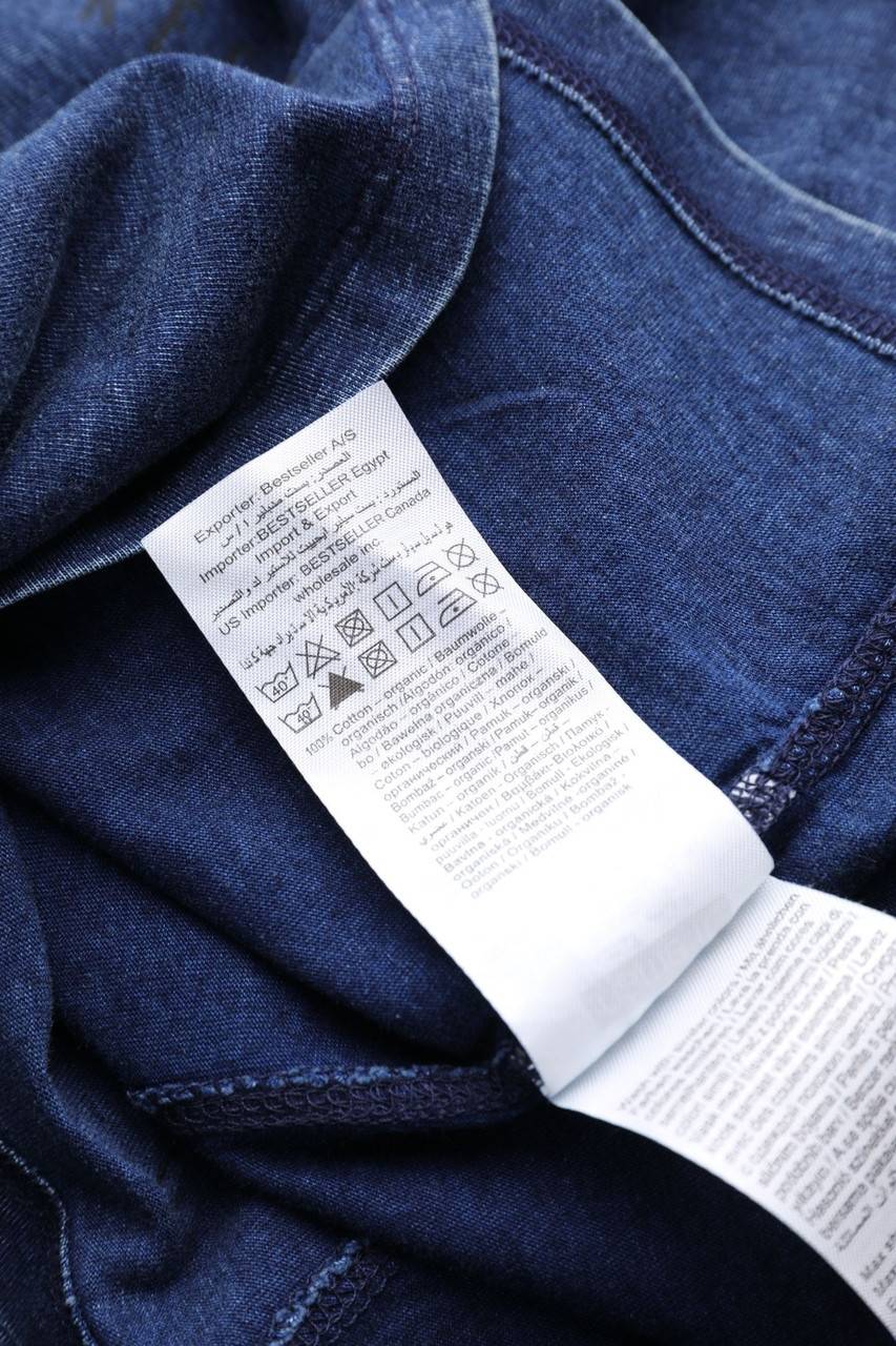 Carou Name It T-Shirt In Denim-Optik