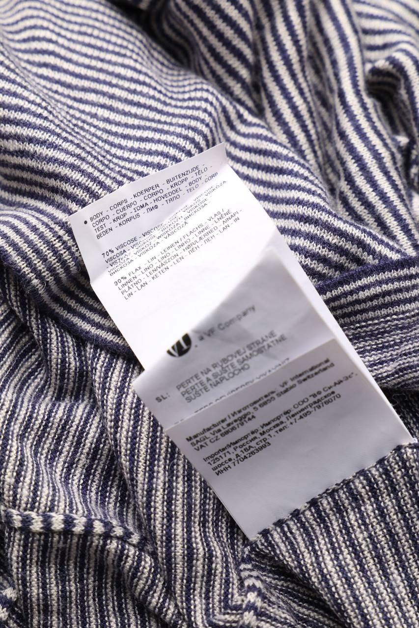 Carou Napapijri Longsleeve-Shirt Aus Leinen-Mix